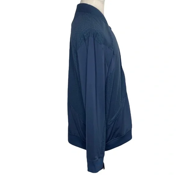 Nike Golf Tour Performance Dri-fit Textured Print Full Zip Jacket - Picture 5 of 11